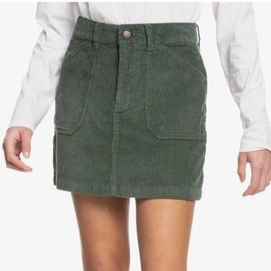 Roxy Corduroy Mini Skirt
